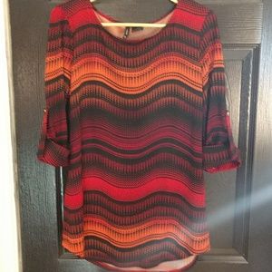 Women's 3/4 length sleeve tunic